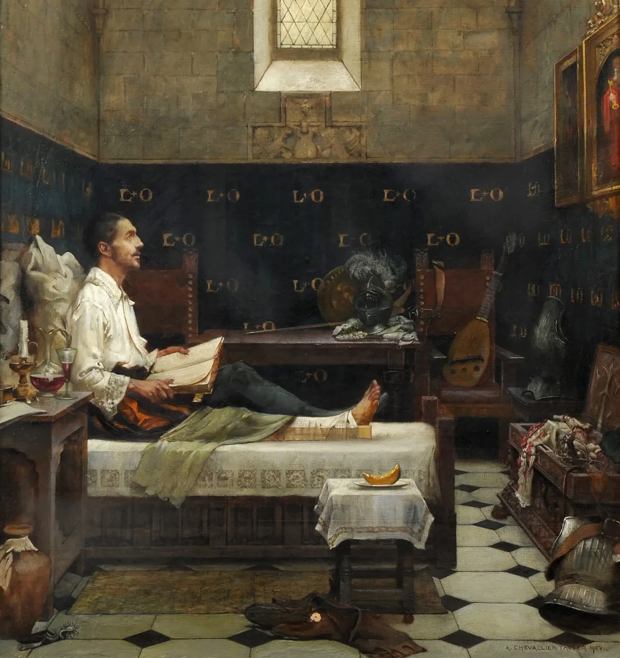 Ignazio convalescente a loyola
